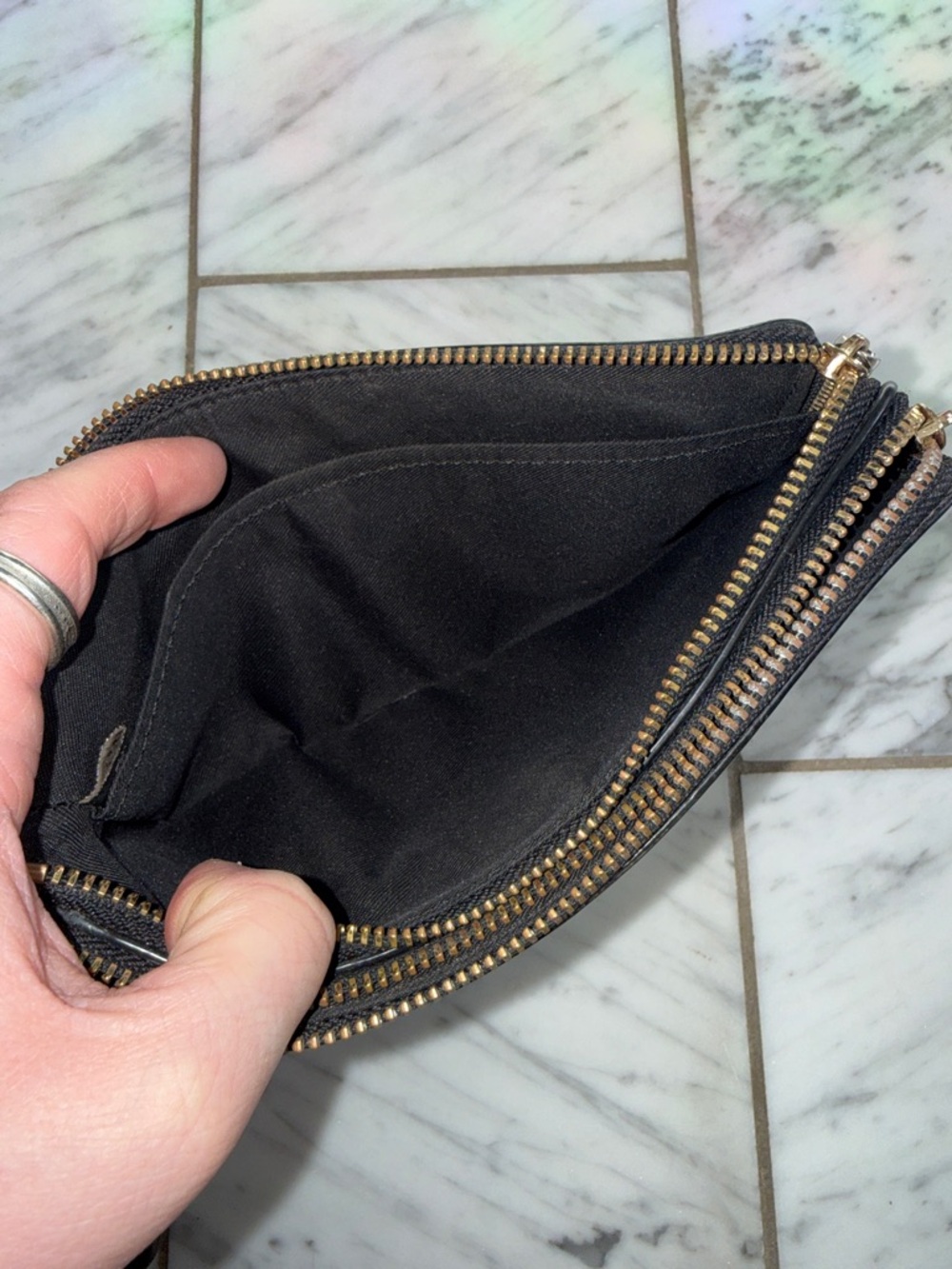 Coach Double Zip Wallet - Picture 9 of 12